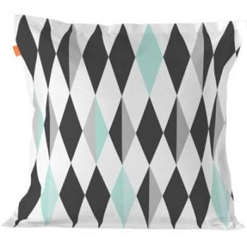Funda de cojín HappyFriday Blanc Diamond Multicolor 60 x 60 cm