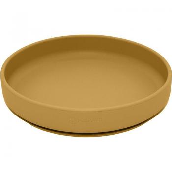 Petite&Mars Take&Match Silicone Suction Plate - Intense Ochre (6 months+)