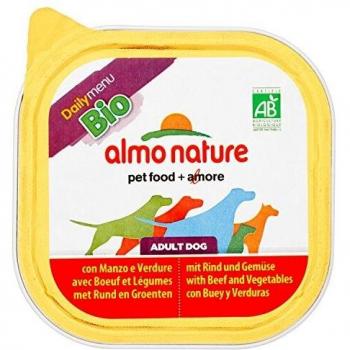 Almo Nature Dog Food Bio Pate with Beef and Vegetables 300 g