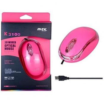 Mtk- Ratón, Color rosa (K3100)