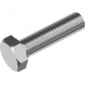 Tornillo DIN 933 Zincado 6.8 de 10 x 25 mm