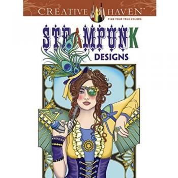 Creative Haven Steampunk Coloring Book
