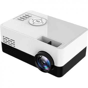 Miniproyector LED S261 portátil 600 lúmenes 1080P para hogar y oficina, ideal para padres e hijos
