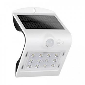 Aplique LED Solar Elbat - 1.5W - 220lm - Doble Iluminación - Blanco
