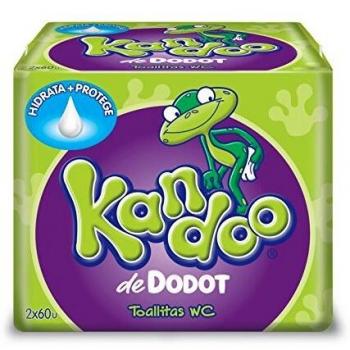 Dodot Kandoo Toallitas dodot kandoo - paquete de 2x60 uds