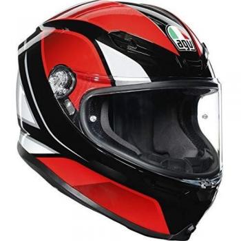 AGV Casco K6 ECE MULTI MPLK HYPHEN BLACK/RED/WHITE XS