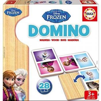 Educa Borrás Frozen - Dominó de Madera 16255