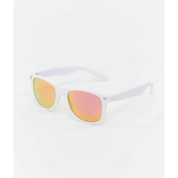 MSTRDS Unisex Likoma Mirror Sunglasses - White/Red