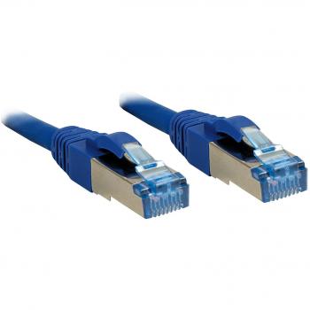 Lindy 2m Cat.6A S/FTP Blue Network Cable (LSZH, Shielded)