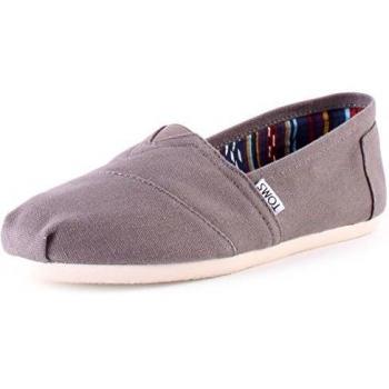 TOMS WOMEN ALPARGATA Ash Canvas UK6