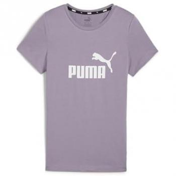Camiseta casual Puma ESS Logo Tee G niña Pale Plum, manga corta, color Pale Plum, referencia 587029
