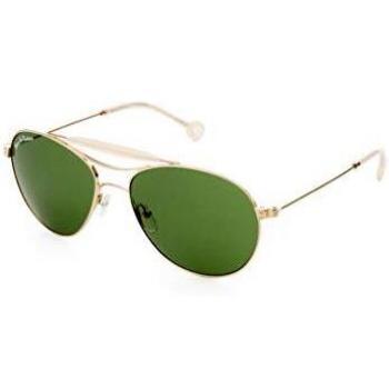 Hally & Son DH501S 02 Unisex Sunglasses Gold Size 56