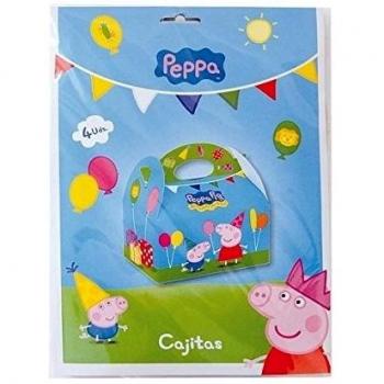 Peppa Pig - 4 cajitas