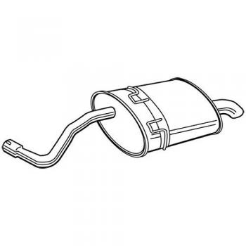 Walker 22346 Silenciador posterior