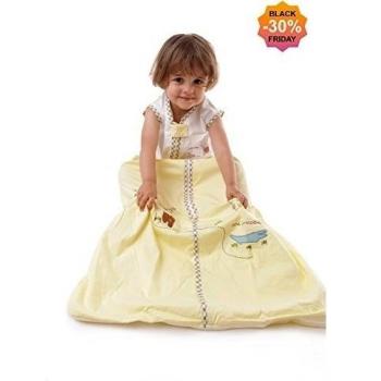 Slumbersac Toddler Sleeping Bag 2.5 Tog - Sunshine Zoo, 3-6 years