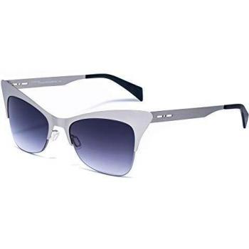 Italia Independent II 0504 075.075 Women's Sunglasses Silver Size 51