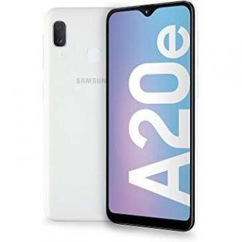 Samsung Galaxy A20E Smartphone Blanco, 3GB RAM, 32GB Almacenamiento, Pantalla de 5.8