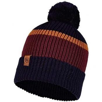 Gorro Buff Knitted Unisex Elon Night Blue Granate Naranja
