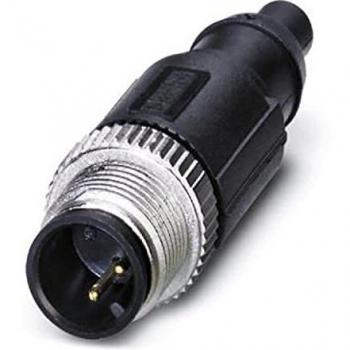 Phoenix Contact 1539570 Sensor/Actuator Distributor and Adapter, Straight Plug, 2-Pole, Black, 5 pcs