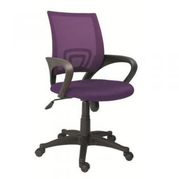 Phase, Silla Giratoria de Oficina, Escritorio o Despacho, Acabado en Violeta, Medidas: 60 cm