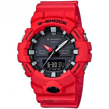 Reloj Casio GA-800SFC-4A Hombre Analogico/Digital Cuarzo 55mm con Correa de Resina