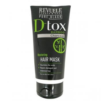 Mascarilla Capilar Detox Regeneradora Pure Black - Revuele