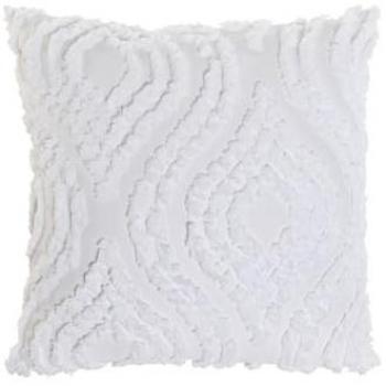Cojín Home ESPRIT Blanco 45 x 45 cm