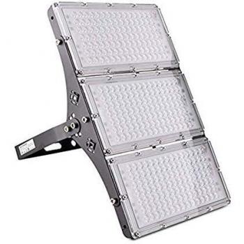 Proyector LED, Foco LED de 300W Exterior Súper Brillante Blanco Cálido 27000LM IP65 Resistente al Agua con Rotación de 180 ° para Garaje de Jardín o Campo Deportivo
