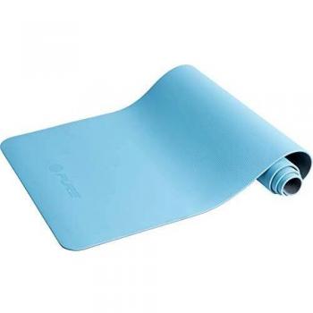 Esterilla de yoga Pure2Improve 173 x 58 cm elastómero/caucho azul