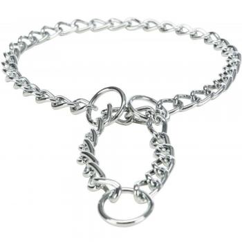 Collar de Educación Metálico Trixie, Cadena Simple, 55x0.3 cm