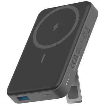 Powerbank Magnética Anker 633 MagGo - 10000 mAh, Carga Inalámbrica, Negro