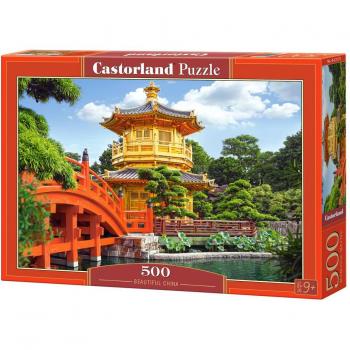 Puzzle Castorland Jardín Chino Hermoso - 500 Piezas
