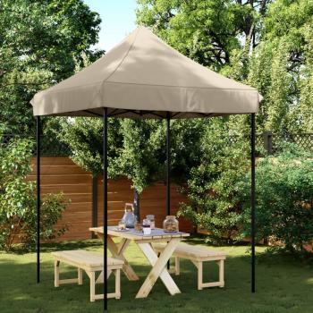 Carpa Plegable Profesional para Celebraciones vidaXL, Material: Acero, Colores disponibles: Beige, Burdeos, Marrón y más, Dimensiones: 200x200x306 cm
