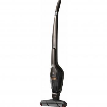 AEG QX8-1-45MP Aspiradora Escoba Sin Cable y de Mano Cepillo Mascotas y Extensible, hasta 45 Minutos, 2 Velocidades, Cepillo Motorizado efecto Abrillantador, Función Parking, Depósito 0.5L,Bronce