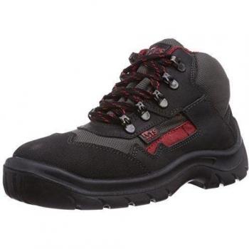 MTS Sicherheitsschuhe   Melbourne S2 7153 - Calzado de protección unisex, color schwarz/rot, talla 44