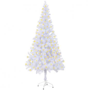 Artificial Pre-lit Christmas Tree with Stand 180 cm (70.9) and 620 Branches