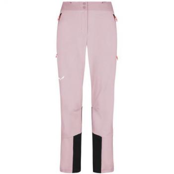 Salewa Sella Dynastretch Pant Femenino Rosa - Pantalones de mujer, fabricados con tejido Dynastretch, diseño ligero y elástico, ideal para actividades al aire libre, ajuste cómodo y transpirable