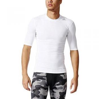 adidas TF Base SS Camiseta, Hombre, Blanco, XL