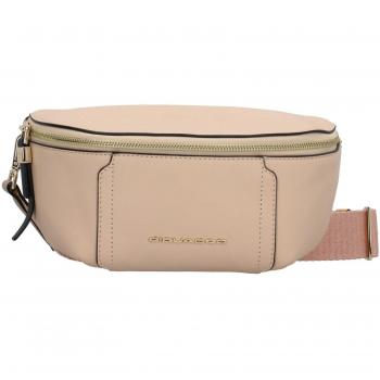 Piquadro Pink Shoulder Bag with RFID Protection, Female, Size: ONE SIZE