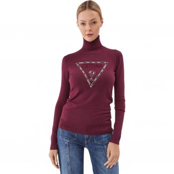 Jersey de mujer Guess con cuello alto y logo