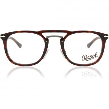 Persol PO3265V 24 Armazones para Hombre Tortoiseshell con Lentes Recetadas de 50 mm