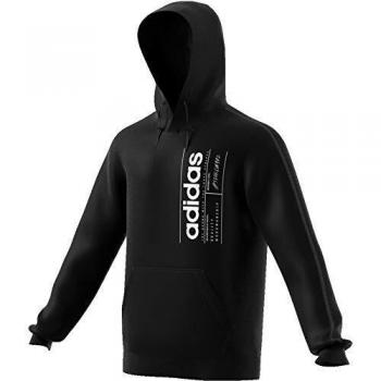 adidas M BB HDY Sudadera, Hombre, Black/White, XS