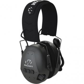 Walkers GWP-BTPAS Bluetooth Passive Muff, 25 dB NRR, Black