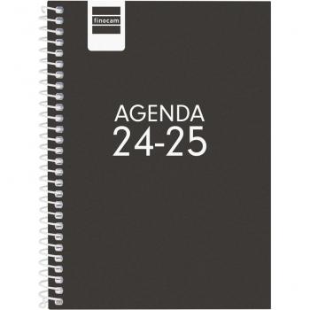 Agenda Escolar Finocam 8º Cool Negro SV 24/25