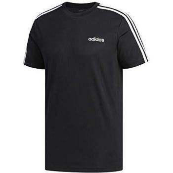adidas M D2M 3S tee Camiseta de Manga Corta, Hombre, Black/White, S