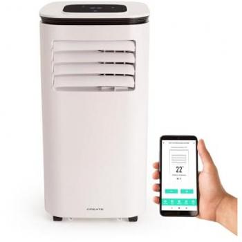 Aire Acondicionado Portátil 3 en 1 WiFi 9000 BTU - Deshumidificador hasta 25 m2 - SILKAIR CONNECT