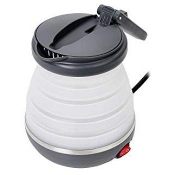 Hervidor de Agua Plegable de Silicona Adler 0.6L con Tapón de Viaje UK