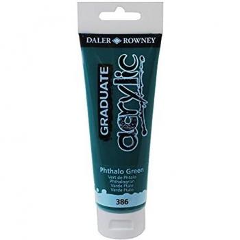 Acrílico degradado, 120 ml, verde ftalo