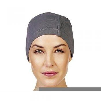 Gorro de noche de bambú transpirable y sin costuras para mujeres en quimioterapia