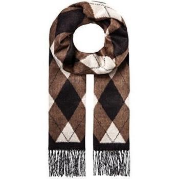 VB - Bufanda - Cuadrados - para hombre marrón Talla única